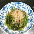 ふーさんの妻's cooksnap of when they made ピーマンとワカメのサラダ.