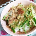 夢夢555's cooksnap of when they made ⭐️簡単・きゅうり丼.