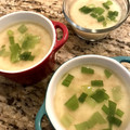 saki1010's cooksnap of when they made ❀とろ～り蟹あんかけ茶碗蒸し❀.