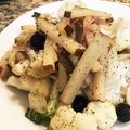 saki1010's cooksnap of when they made カリフラワーのじゃがいもベーコン炒め.