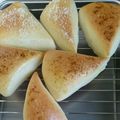 ちょりんす's cooksnap of when they made ✿スライスチーズ✿~パン✿.