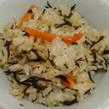 urararara's cooksnap of when they made ひじきの炊き込みご飯.