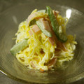 mamanotama's cooksnap of when they made そうめん南瓜とキュウリの、マヨネーズ和え.