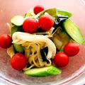azbjbn's cooksnap of when they made 材料これだけ！トマ玉わかめ酢.