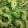 まることさるこ's cooksnap of when they made 子供に人気♪にがうりピクルス.
