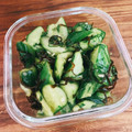 ❁GD_818❁'s cooksnap of when they made 簡単3分調理♬きゅうりの大葉塩昆布和え.