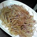 亜久里's cooksnap of when they made もやしの塩辛炒め.