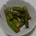 TaniYuri's cooksnap of when they made 2分完成！時短が命！アスパラレモン.