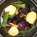 ももたももた's cooksnap of when they made なす長芋ししとうの煮浸し.
