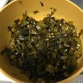 ﾛｰじゅん's cooksnap of when they made 高菜漬けの油炒め.