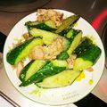 きよえもんさん's cooksnap of when they made キュウリと鶏肉の中華炒め❤️.