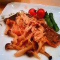 ももんが６６'s cooksnap of when they made 鮭のムニエル☆きのこのレモン醤油ソース.