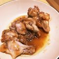 みりん調味料's cooksnap of when they made レンジで簡単☆鶏手羽元の甘辛煮.