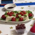 マイ©'s cooksnap of when they made 水菜と豆腐 ケーキ風サラダ冷や奴.