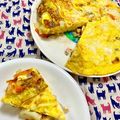 ふたごゆき's cooksnap of when they made レンジで低カロ！野菜入りスペインオムレツ.