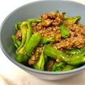 sugi18sugi's cooksnap of when they made 肉味噌ししとう.