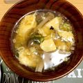 けんよこ's cooksnap of when they made エリンギとネギの卵スープ.