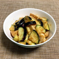 Chikatan☆'s cooksnap of when they made 茄子と厚揚げのごま味噌あえ♪.