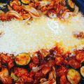 ☆かつもも☆'s cooksnap of when they made 甘辛♡コチュジャンでチーズタッカルビ.