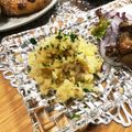 もりはん's cooksnap of when they made ワインやビールに♪アンチョビポテトサラダ.