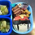 KKTmom's cooksnap of when they made 幼稚園キャラ弁☆ジュウオウゴリラ.