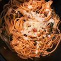 クックYMSCYU☆'s cooksnap of when they made フレッシュトマトとチーズのパスタ.