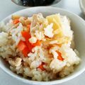 くっくペタ's cooksnap of when they made ヤマキ白だし　タケノコごはん.