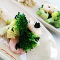 くっくペタ's cooksnap of when they made 海老とブロッコリーとワカメのホットサラダ.