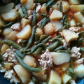 momoazeru's cooksnap of when they made ★豚挽き肉とジャガイモの甘辛炒め★.