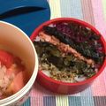 sunsunよっぴい's cooksnap of when they made 御飯のお友だけでお弁当.