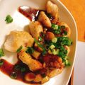 ピアンコ's cooksnap of when they made 麻婆の素でアレンジ油淋鶏.