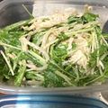 ☆あおはるママ☆'s cooksnap of when they made 水菜ともやしのツナポンサラダ.