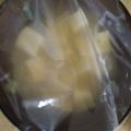 クックOYTSP1☆'s cooksnap of when they made エビだしのみそ汁.