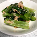 カオばあ's cooksnap of when they made レンジで簡単！小松菜のツナマスタード和え.