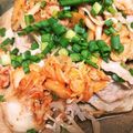 tera☆mix's cooksnap of when they made レンジで簡単☆ポン酢で豚キムチ.