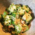 クックF504JT☆'s cooksnap of when they made オクラとツナのマヨ和え.