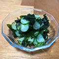 すかちゃん♡'s cooksnap of when they made きゅうりとワカメの酢の物【梅和え】.