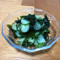 すかちゃん♡'s cooksnap of when they made きゅうりとワカメの酢の物【梅和え】.