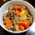 37A7's cooksnap of when they made じゃが芋のひき肉てりやき.