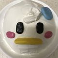 はんぽこ's cooksnap of when they made ツムツム☆ドナルドのドーム型誕生日ケーキ.