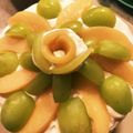 にゃぁお's cooksnap of when they made デコレーションケーキのフルーツ並べ方.
