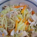 日々修行中's cooksnap of when they made パスタdeちゃんぽん。.