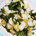 miki♪＾＾'s cooksnap of when they made 白菜とピーマンのあっさり炒め.