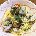 カメ姫☆'s cooksnap of when they made アサリとフレッシュトマトのスパゲッティー.