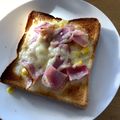 いなママＳ's cooksnap of when they made コーンとベーコンのチーズトースト.