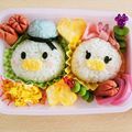五十嵐先輩's cooksnap of when they made 簡単！！ディズニーツムツムキャラ弁♡.
