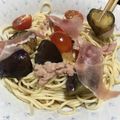クックRKKOMT☆'s cooksnap of when they made 猛暑に！茄子のおひたしとツナの冷製パスタ.