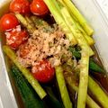 マダムキュリー's cooksnap of when they made 本格、夏野菜で煮浸し☆オクラとアスパラ.