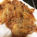 ☆はあ☆'s cooksnap of when they made 簡単おつまみ＊カリッカリ豚唐揚げせんべい.