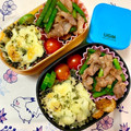 ふたごゆき's cooksnap of when they made 豚こま切れ肉とニンニクの芽の甘辛炒め.